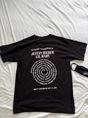 Made in America Festival 2021 lineup tee, XL